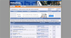 Desktop Screenshot of forum.roboitalia.com